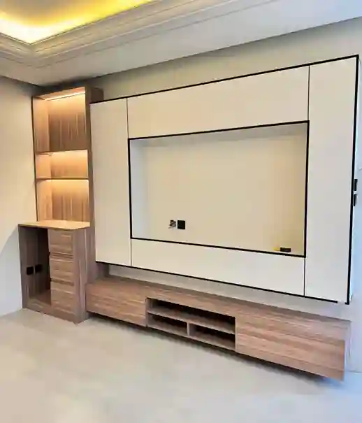 تصميم جدران تلفزيون بديل الشيبورد